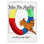 Min Pin Agility Tire Card
