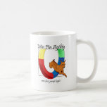 Min Pin Agility Tire Mugs