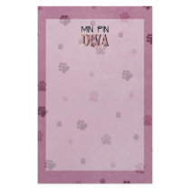 Min Pin DIVA Personalized Stationery