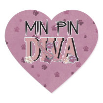 Min Pin DIVA Stickers