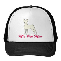 Min Pin Mom Mesh Hats