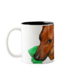 Minature Dachshund mugs