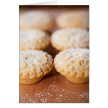 Mince Pies Christmas Greeting Card