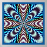 Mind-Boggling Vibrations Optical Illusion Posters