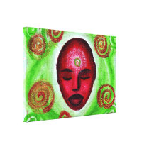 Mind Cipher (Wrapped Canvas) Stretched Canvas Prints