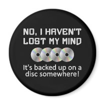 Mind On a Disc magnet