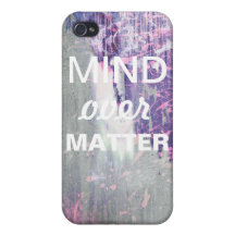 mind over matter iphone 4 case