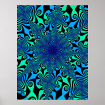 Mind Spinner in Blue amd Green