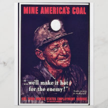 Mine America's Coal Flyer Design