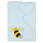 Mine d'abeille ! carte de vœux