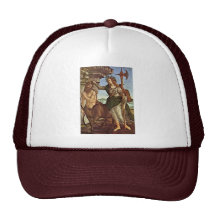 Minerva And The Centaur By Botticelli Sandro Trucker Hat
