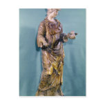 Minerva with an Owl, copy of a 6th century postcards