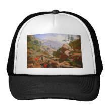 Mineurs dans les sierras - 1851/1852 casquettes de camionneur