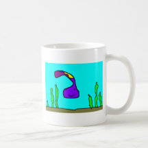minhoca gulosa do mar caneca