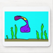 minhoca gulosa do mar mousepads