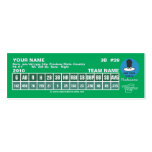 Mini Baseball Card Business Card