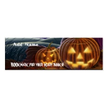 Mini Bookmarks for Halloween Party Favour Business Card