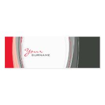 MINI BUSINESS CARD :: curves 2