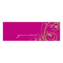 MINI BUSINESS CARD :: fabulously 1