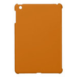 Mini caisse d'iPad orange brûlée par solide coques mini ipad