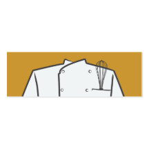 Mini carte de visite de chef exécutif