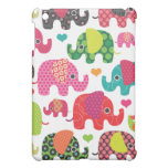 Mini cas d'éléphant d'enfants d'ipad coloré de mot