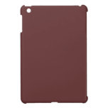 Mini cas d'iPad solide de Brown coques mini ipad