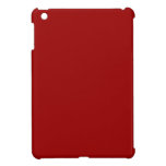 Mini cas d'iPad solide de rouge cramoisi coques mini ipad