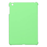 Mini cas d'iPad vert clair solide coques mini ipad