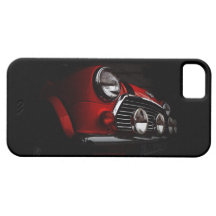 Mini classique avec le rassemblement allume le coq coques iPhone 5