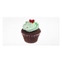 Mini cupcake photo cards