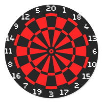 Mini DartBoard Stickers
