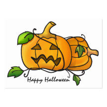 Mini halloween pumpkins Card Business Card Templates
