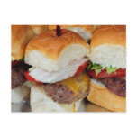 Mini Hamburgers Postcards