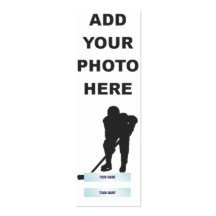 Mini Hockey Card Business Card Templates