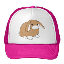Mini Lop Rabbit Trucker Hat