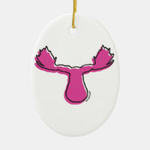 Mini Moose Ornament