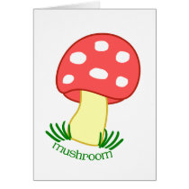 Mini Mushroom Greeting Cards