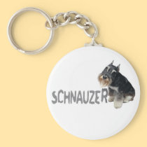 Mini Schnauzer keychains