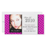 Mini Skulls Graduation Announcement Photo Cards photo cards