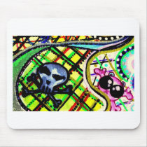 mini têtes de mort mousepad