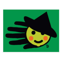 Mini Witch Postcard