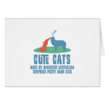 Miniature Australian Shepherd Card