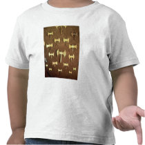 Miniature double axes tee shirts