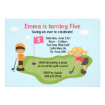 Miniature Golf Party Invitation