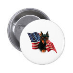 Miniature Pinscher (blk) Flag