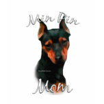 Miniature Pinscher (blk) Mom 2 t-shirts