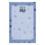 Miniature Pinscher DAD Customized Stationery