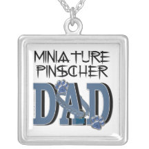 Miniature Pinscher DAD Pendants