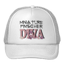 Miniature Pinscher DIVA Hats